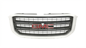 2015-2020 GMC Yukon XL White Grille Assembly with Painted Surround (New OEM)