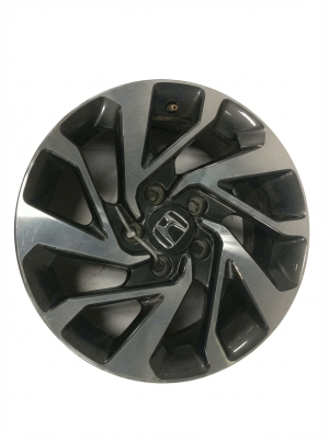 2016-2021 Honda Civic Gray 16x7 5-Spoke Gray Inlay Alloy Wheel (Used OEM)