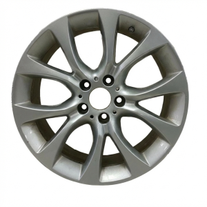 2014-2018 BMW X5 5 V-Spoke Painted Silver Alloy Wheel (Used OEM)