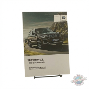 2014-2018 BMW X5 Owners Manual with Storage Cover (Used OEM)