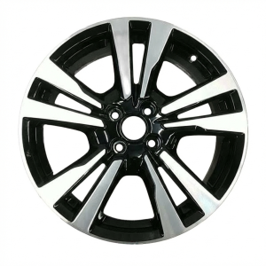 2018-2020 Nissan Kicks Black 17x6.5 Machined Black Alloy Wheel (New OEM)