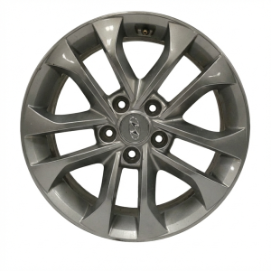 2019-2020 Hyundai Santa Fe 17x7 10-Spoke Silver Painted Alloy Wheel (Used OEM)