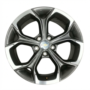 2019-2025 Chevrolet Malibu Black 5 Y-Spoke Machined Charcoal Alloy Wheel (Used OEM)