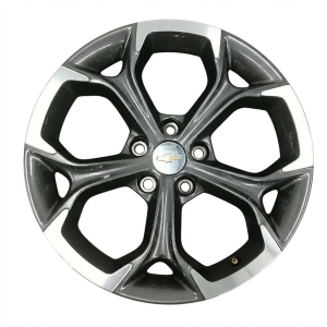 2019-2025 Chevrolet Malibu Black 5 Y-Spoke Machined Charcoal Alloy Wheel (New OEM)