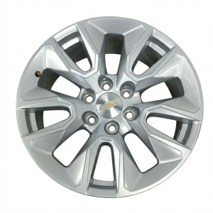 2021-2023 Chevrolet Tahoe Silver 20x9 10-Spoke Silver Painted Alloy Wheel (New OEM)
