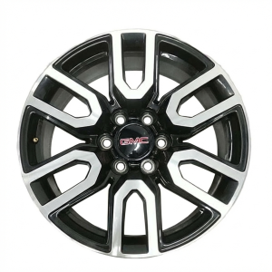 2021-2024 GMC Yukon XL Black 12-Spoke Machined Black Alloy Wheel (Used OEM)