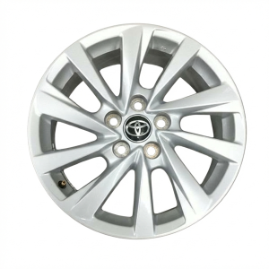 2021-2024 Toyota Camry Silver 17x7.5 10-Spoke Silver Painted Alloy Wheel (New OEM)