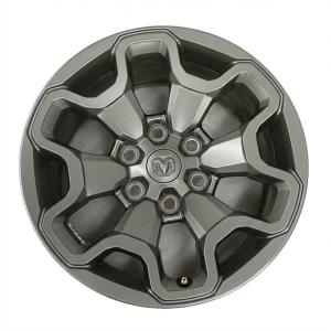 2022-2025 Ram 1500 Black 18x9 Y-Spoke Machined Charcoal Alloy Wheel (New OEM)