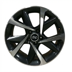 2021-2023 Hyundai Sonata Cross Spoke Machined Charcoal Alloy Wheel (Used OEM)