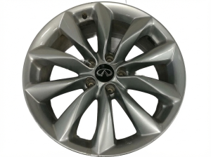 2019-2022 INFINITI QX50 Silver 19x7.5 5 V-Spoke Painted Silver Alloy Wheel (Used OEM)