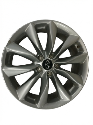 2019-2022 INFINITI QX50 Silver 19x7.5 5 V-Spoke Painted Silver Alloy Wheel (Used OEM)
