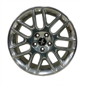 2012-2014 Ford Mustang 18x8 14-Spoke Polished Alloy Wheel (Used OEM)