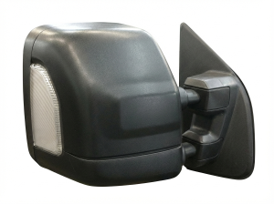 2019 Nissan TITAN Black Power Heated Blind Spot Signal Puddle Door/Side View Mirror - Right (Passenger) (Used OEM)