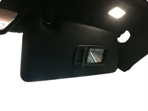 2016-2022 BMW X1 Black Sun Visor - Right (Passenger) (Used OEM)