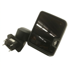 2020-2023 Chevrolet Silverado 1500 Chrome Power Heated Towing Door/Side View Mirror with Turn Signal and Blind Spot Assist - Right (Passenger) (New OEM)