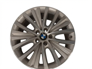2015-2019 BMW X6 19-Inch Multi-Spoke Machined Silver Alloy Wheel (Used OEM)