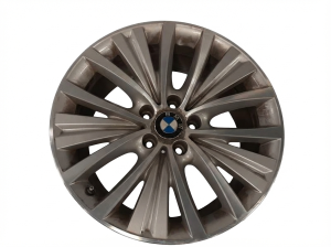 2015-2019 BMW X6 19-Inch Multi-Spoke Machined Silver Alloy Wheel (Used OEM)