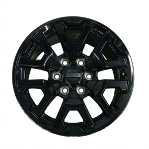 2022-2025 Ford Bronco Black V-Spoke Gloss Black Alloy Wheel (New OEM)