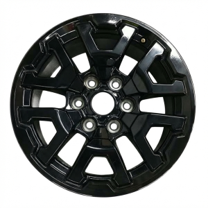 2022-2025 Ford Bronco Black V-Spoke Gloss Black Alloy Wheel (New OEM)