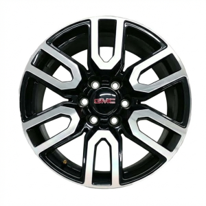 2021-2024 GMC Yukon XL Black 12-Spoke Machined Black Alloy Wheel (Used OEM)