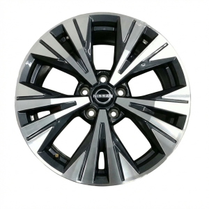 2021-2023 Nissan Rogue Black 18x7.5 10-Spoke Machined Charcoal Alloy Wheel (Used OEM)