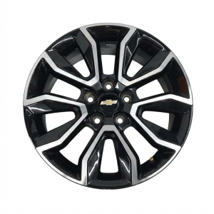 2021-2025 Chevrolet Trailblazer Black 17-Inch U-Spoke Machined Black Alloy Wheel (Used OEM)
