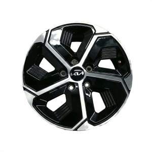 2023-2025 Kia Niro Black 16x6.5 5-Lug Machined Black Alloy Wheel (Used OEM)