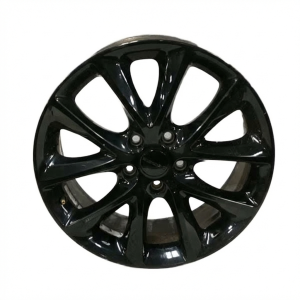 2016-2020 Dodge Durango Black 20x8 5 V-Spoke Gloss Black Alloy Wheel (Used OEM)