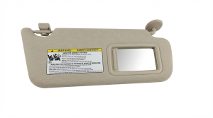 2016-2022 Lexus RX450h Tan Sun Visor with Illuminated Mirror - Right (Passenger) (Used OEM)