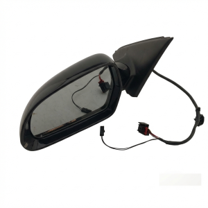 2015-2018 Audi Q3 Black Power Heated Door/Side View Mirror with Signal Lamp - Left (Driver) (Used OEM)