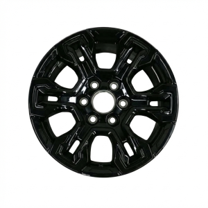 2022-2025 Chevrolet Silverado 1500 Black Gloss Black Painted Alloy Wheel (Used OEM)