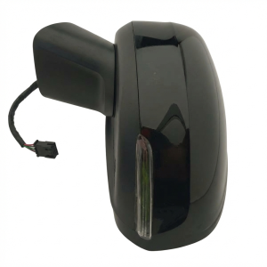 2018-2025 Volvo XC60 Silver Power Heated Blind Spot Door/Side View Mirror with Signal Lamp - Left (Driver) (Used OEM)