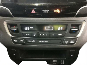 2021-2023 Honda Ridgeline Black Automatic Temperature Control Module (Used OEM)
