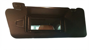 2012-2016 Mercedes-Benz CLS550 Black Illuminated Vanity Mirror Sun Visor - Right (Passenger) (Used OEM)