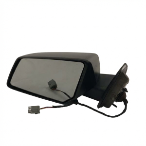 2013 GMC Acadia Black Power Blind Spot Door/Side View Mirror - Left (Driver) (Used OEM)