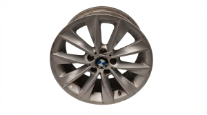 2011-2017 BMW X3 Silver V-Spoke Silver Painted Alloy Wheel (Used OEM)