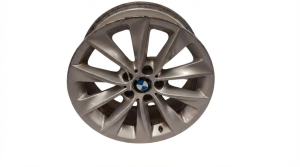 2011-2017 BMW X3 Silver V-Spoke Silver Painted Alloy Wheel (Used OEM)