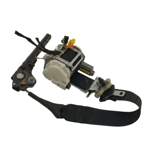 2017-2020 Ford Fusion Black Seat Belt Assembly with Pretensioner - Front (Used OEM)