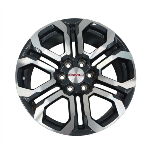 2023-2025 GMC Canyon Black 20x9 Open Spoke Machined Charcoal Alloy Wheel (Used OEM)