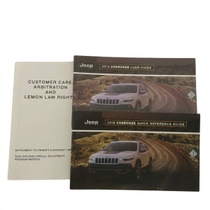 2019-2023 Jeep Cherokee Owners Manual (Used OEM)