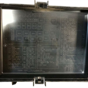 2019 Dodge Challenger Underhood Engine Fuse Box Assembly (Used OEM)