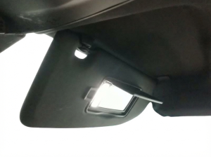 2018-2025 Volvo XC60 Black Sun Visor - Right (Passenger) (Used OEM)
