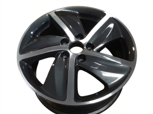 2019-2022 Honda HR-V Black Machined Charcoal Alloy Wheel (Remanufactured OEM)