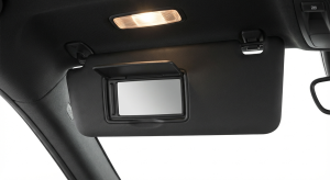 2021-2025 Mercedes-Benz GLA250 Black Sun Visor with Illuminated Vanity Mirror - Left (Driver) (Used OEM)