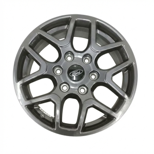 2024-2026 Ford Ranger Black 17x7.5 Split 5-Spoke Painted Charcoal Alloy Wheel (New OEM)