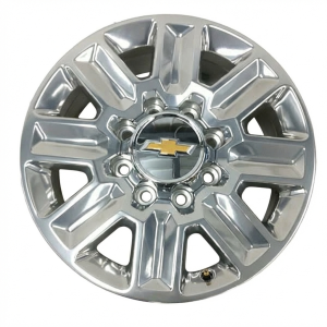  Chevrolet Silverado 2500 20x8.5 8-Spoke Polished Alloy Wheel (New OEM)