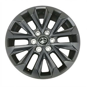 2024 Toyota Land Cruiser Black 20x7.5 Painted Charcoal Alloy Wheel (New OEM)