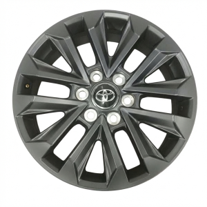 2024 Toyota Land Cruiser Black 20x7.5 Painted Charcoal Alloy Wheel (New OEM)