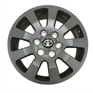 2024-2025 Toyota Land Cruiser Black 18x7.5 Painted Charcoal Alloy Wheel (New OEM)