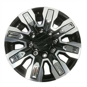 2024-2025 GMC Sierra 2500 HD Black 20x8.5 Black Machined Alloy Wheel with Inserts (New OEM)